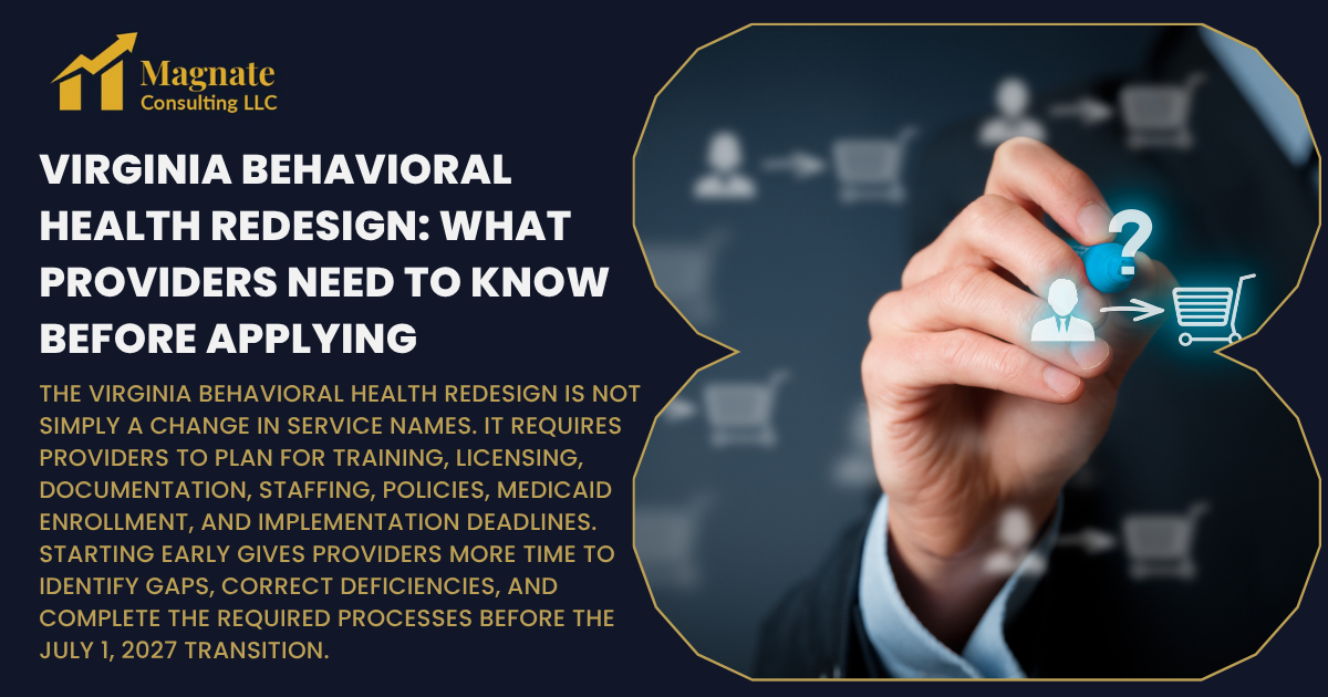 Virginia Behavioral Health Redesign: 2026 Licensing Guide for Providers