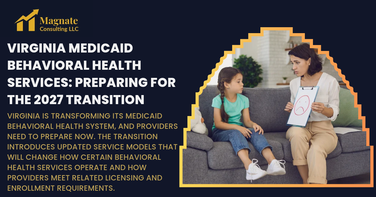 Virginia Medicaid Behavioral Health Services: Preparing for the 2027 Transition